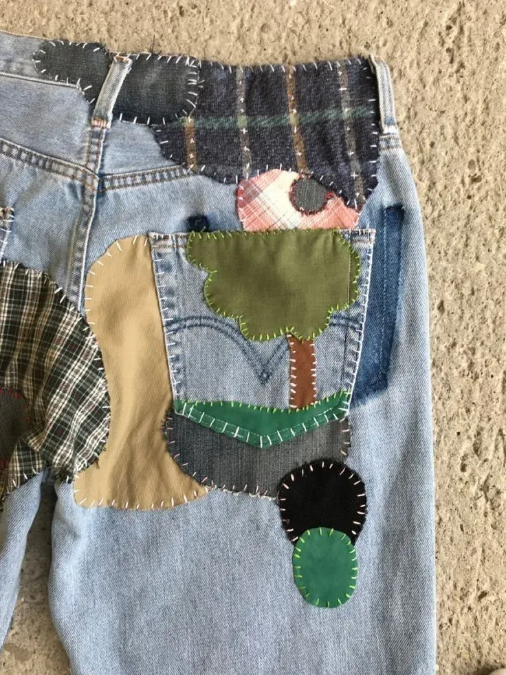 Upcycling with patches: Sustainable style made easy