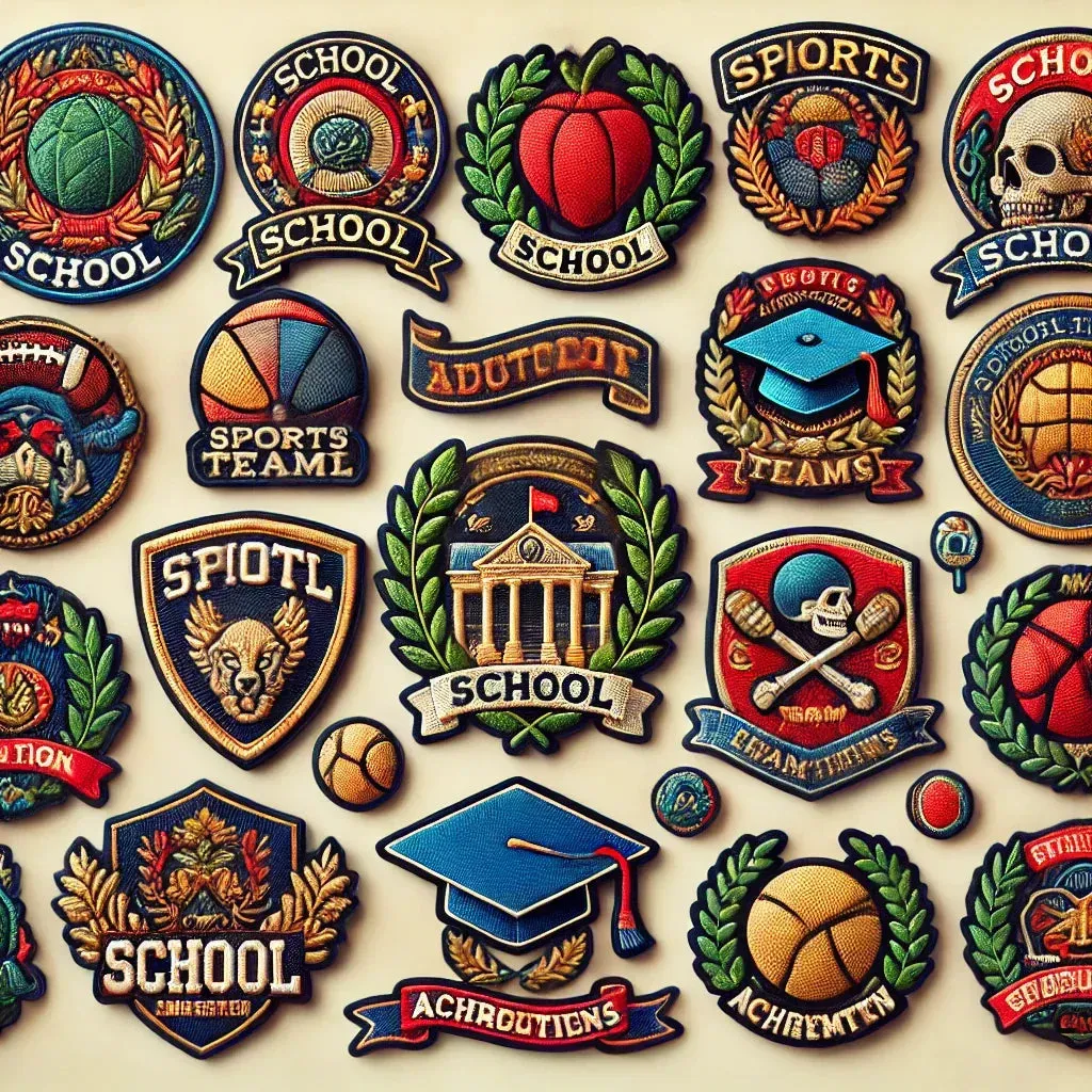 Custom patches for schools: Ideas that inspire unity