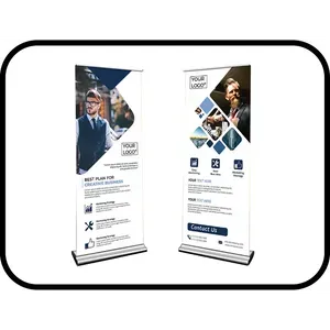 High-Impact Custom Roll-Up Banner Design for Trade Shows