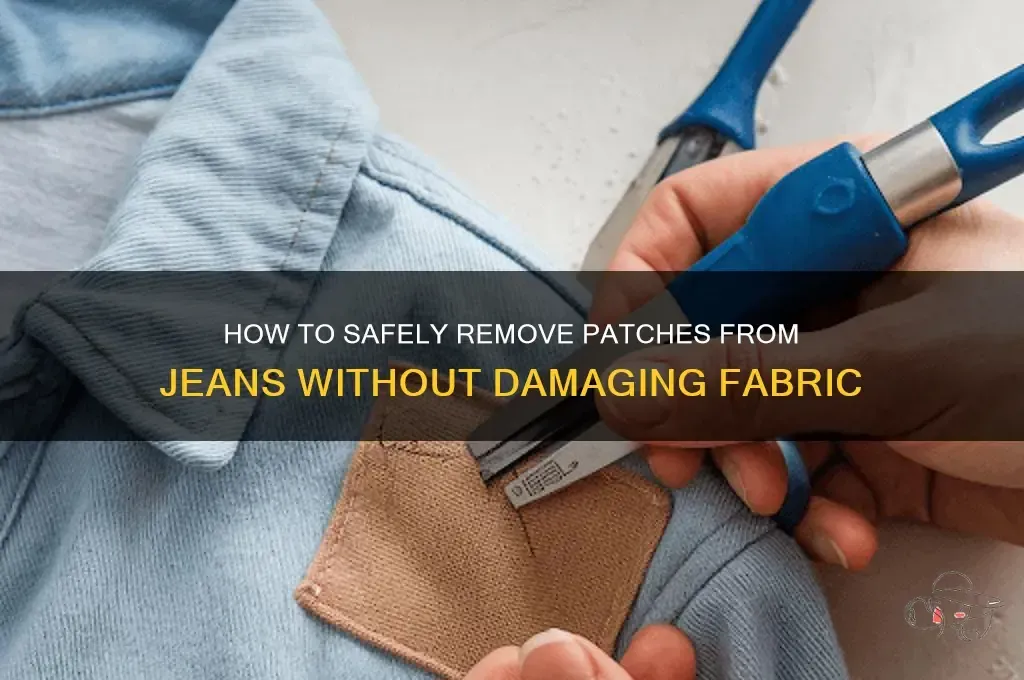Remove Patches Without Damaging Fabric: A Quick Guide