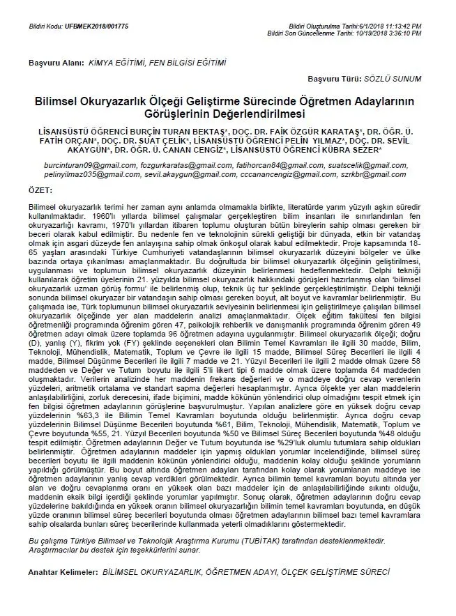 bilimsel okuryazarlık: Bilimi Anlamak İçin Temel Adımlar