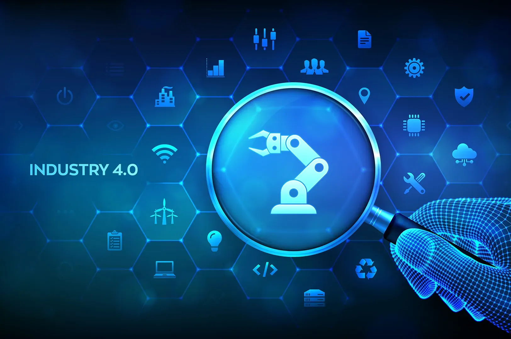 Endüstri 4.0 yapay zeka destekli makineler ve otomasyon