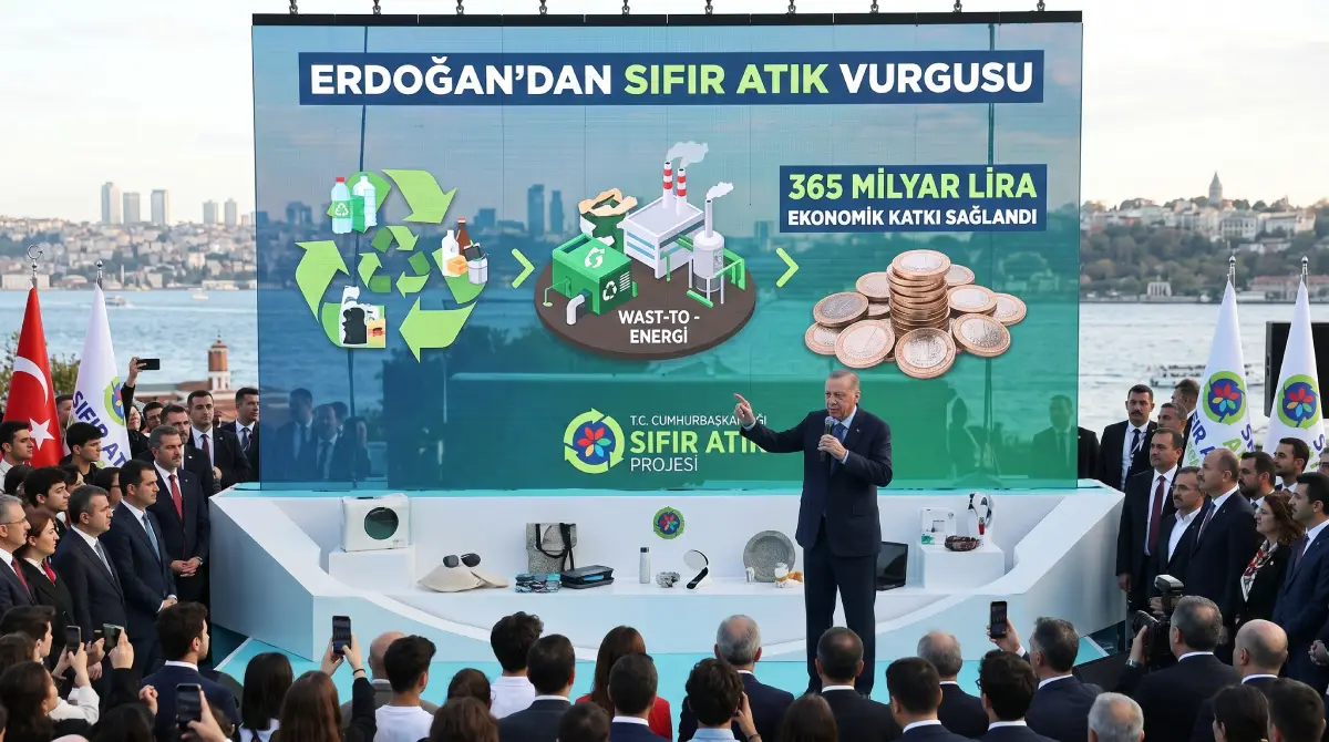 Erdoğan Sıfır Atık Vurgusu Yaptı: 365 Milyar Lira Katkı