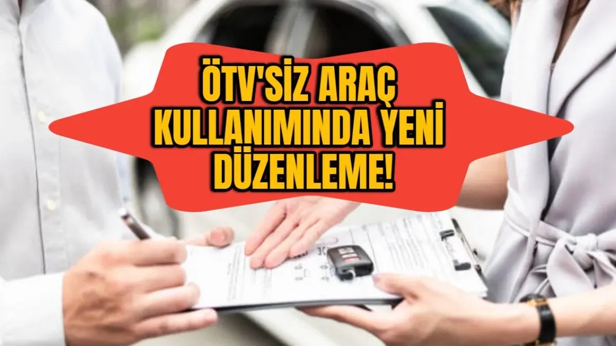 ÖTV'siz Araç Alım İmkanları: Yeni Kanun Teklifi