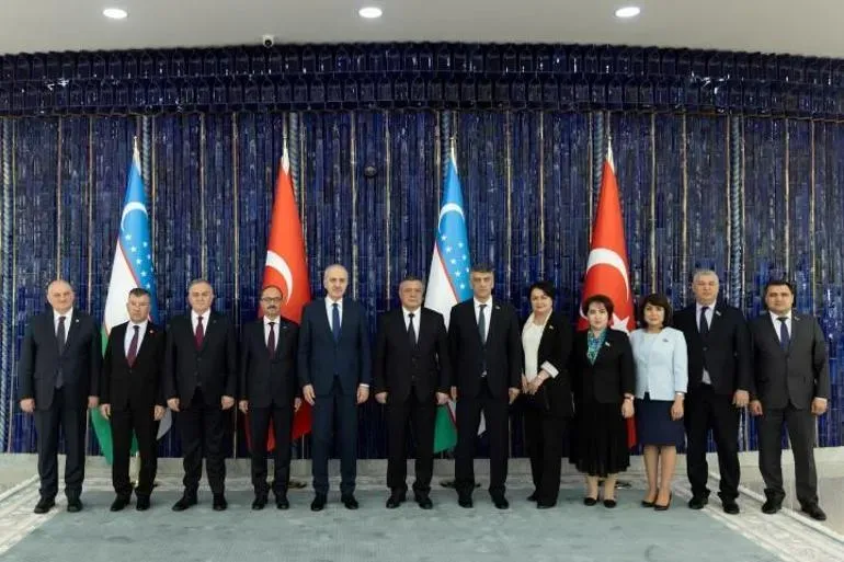 TBMM Özbekistan Ziyareti: Numan Kurtulmuş ve Narbayeva