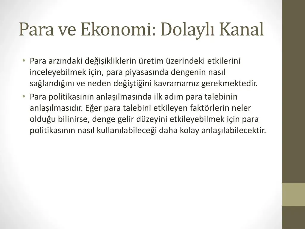 Para politikası ve ekonomi: Bilmeniz gereken temel bilgiler