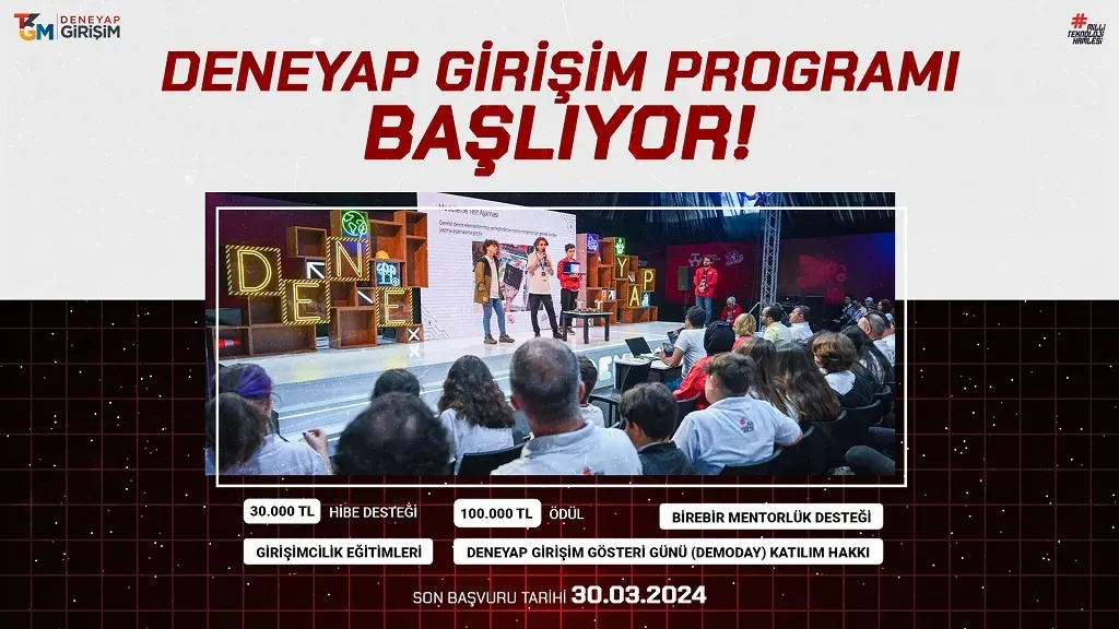 DENEYAP Girişim Programı ile Genç Girişimciler Destekleniyor
