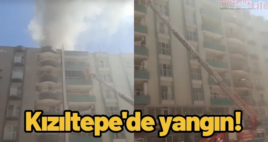 Kızıltepe Yangın: Apartman Dairesinde Yangın Çıktı