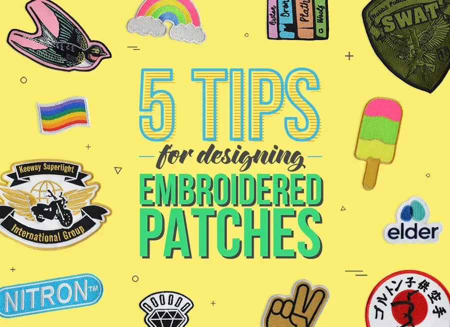 Design process for embroidered patches: A complete guide