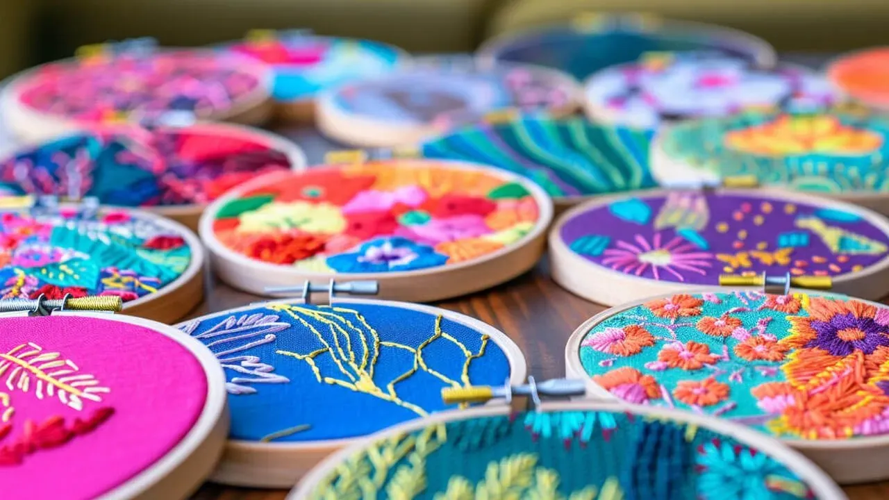 Creative Embroidered Design Ideas: Gift-Worthy Projects