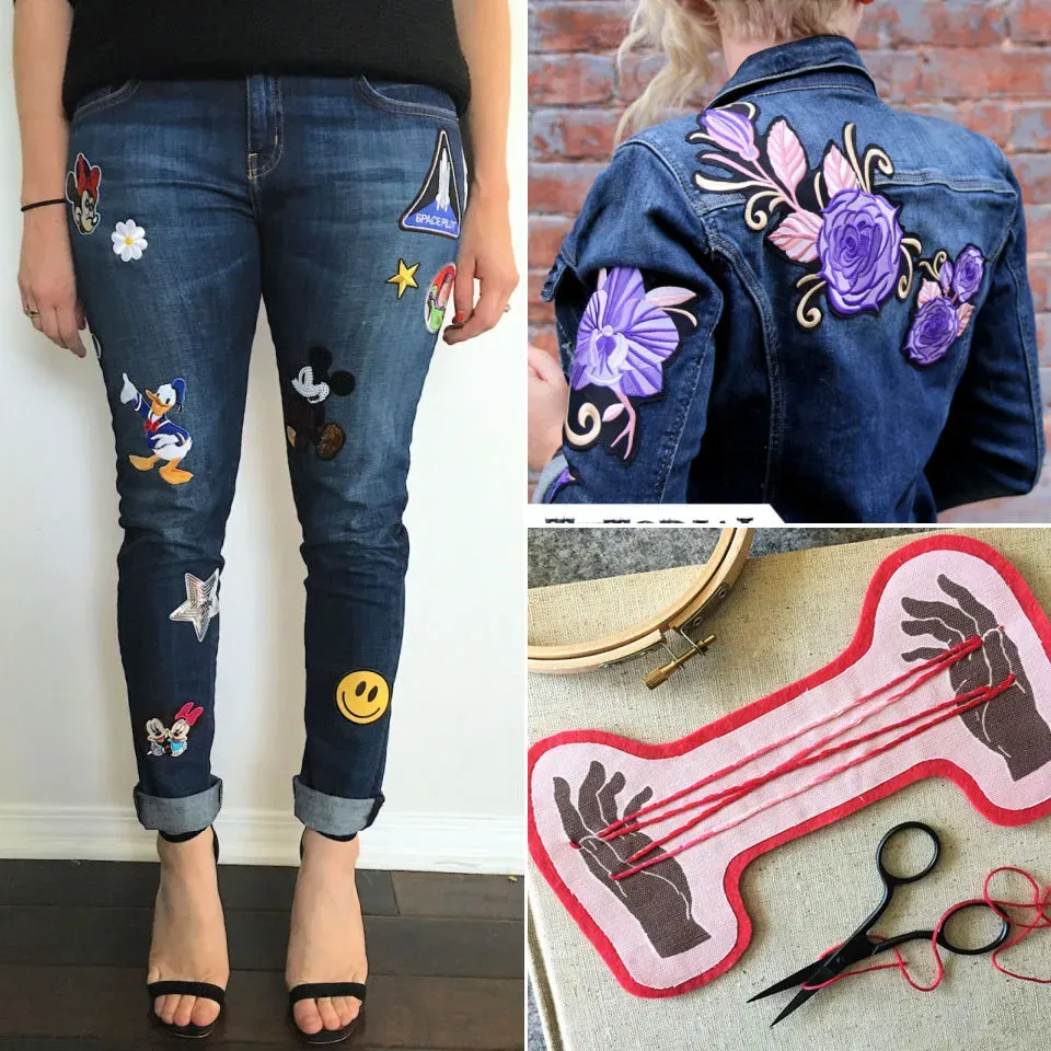 DIY Patch Gallery: Stunning Looks with Embroidered Patches