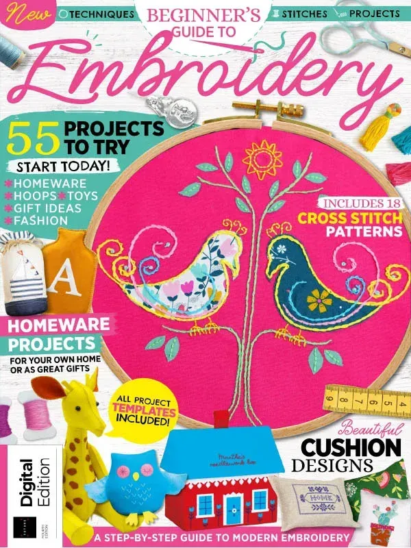 Beginner's guide to embroidery design: Tools, stitches, tips