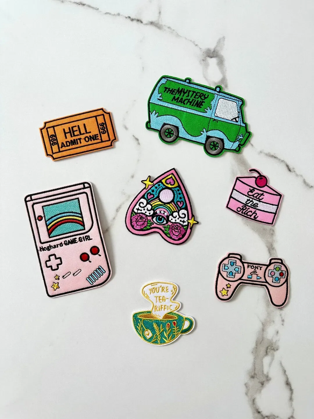 Trendy Patch Ideas: Floral, Pop Culture & DIY Graphics
