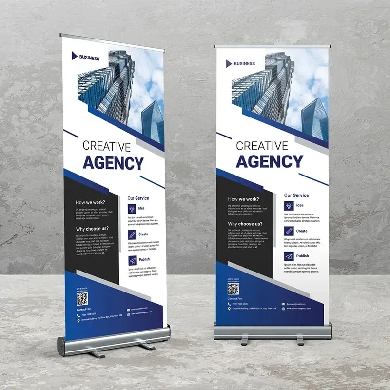 Custom Roll-Up Branding: Consistent Event Messaging