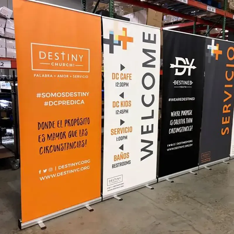 Roll-up banner installation: Quick, secure setup guide