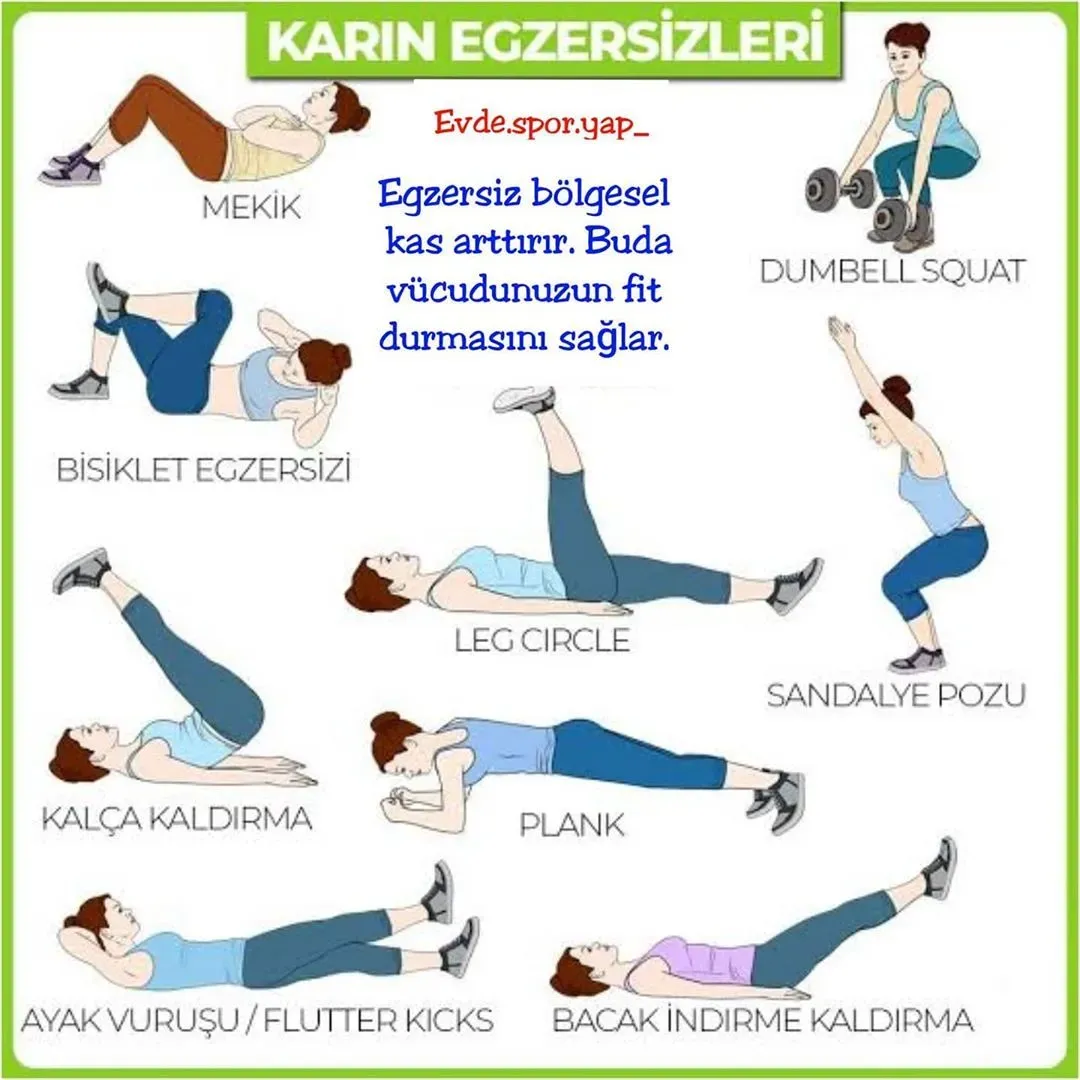Evde spor yapmaya başlayın: 20 dakikada etkili rutini