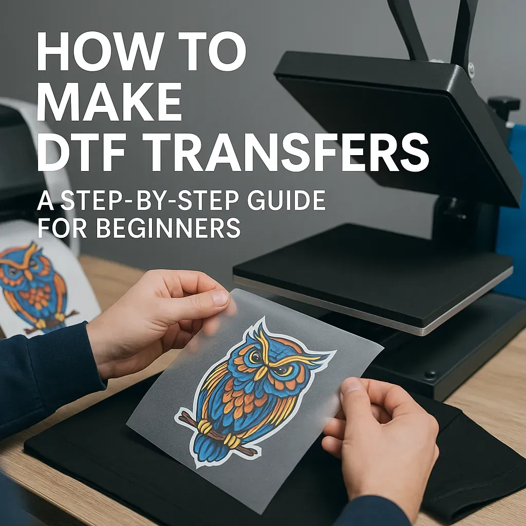 DTF transfers for beginners: Tools, materials, setup