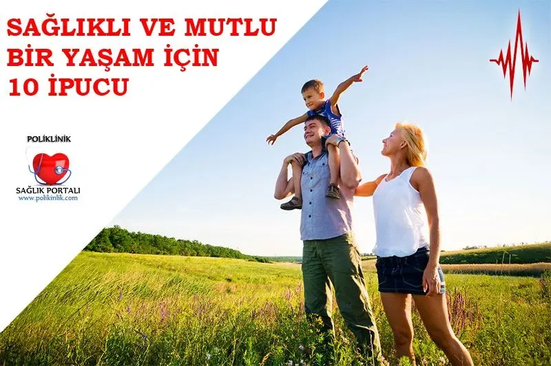 Sağlık için 10 etkili ipucu: Günlük yaşama kolay geçişler