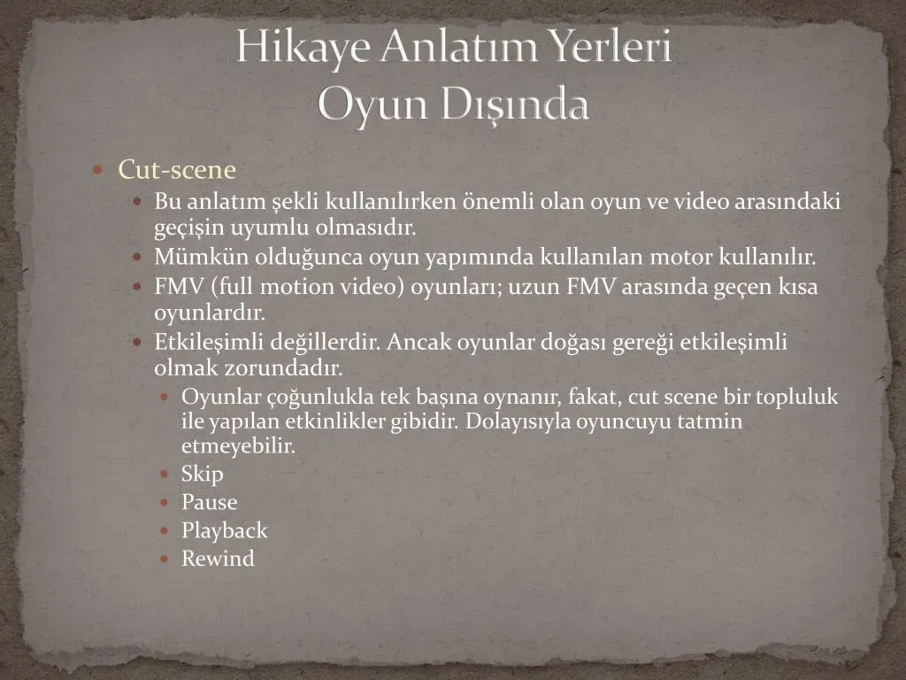 Popüler Kültürde Oyun ve Hikaye Anlatımı: Dijital Dönüşüm